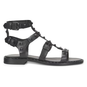 Ash Black Studded Sandals